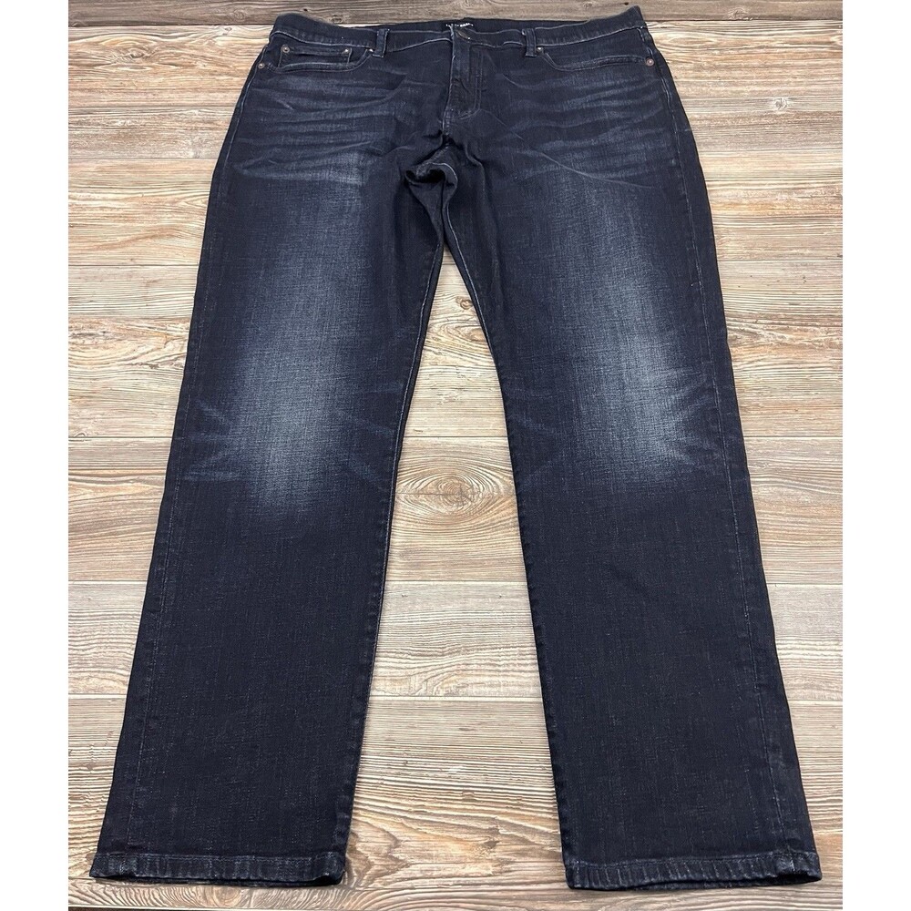 Lucky Brand Jeans Mens 40x32 Blue 410 Athletic Straight Dark Wash‎ Denim